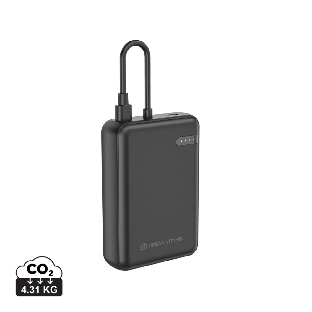 Logo trade corporate gift photo of: Urban Vitamin Fullerton RCS recycled 10,000 20W PD powerbank