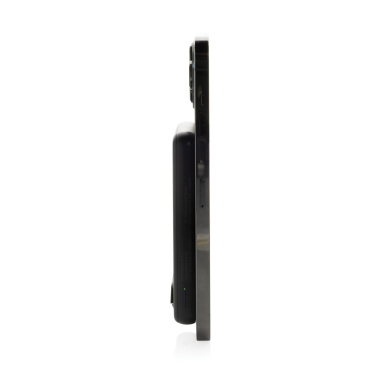 Logotrade promotional giveaway picture of: Zen RCS rplastic 5000 mah 5W magnetic bamboo powerbank