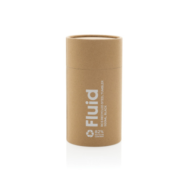Logotrade promotional product picture of: Fluid RCS certified recycled steel tumbler 500ml