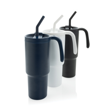 Logotrade corporate gift image of: Graphic 360 RCS certified recycled steel tumbler 900ml