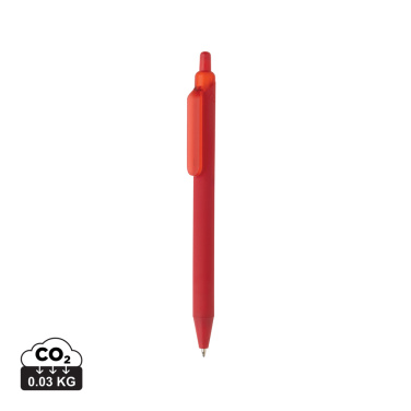 Logo trade business gifts image of: Tide GRS certified RABS pen smooth touch