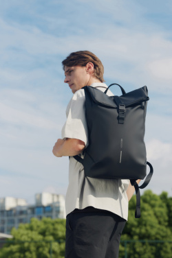 Logo trade promotional gifts image of: Urban Water Resistant Flap-top Backpack
