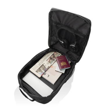 Logotrade promotional products photo of: Swiss Peak Aware™ RPET Essential 15.6 inch laptop backpack