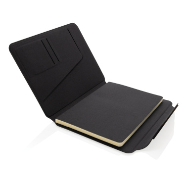 Logotrade promotional items photo of: Teri AWARE™ RPET and walnut A5 portfolio