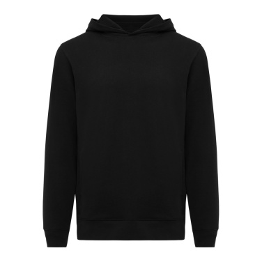 Logo trade promotional merchandise photo of: Iqoniq Yengo recycled cotton hoodie with sidepockets