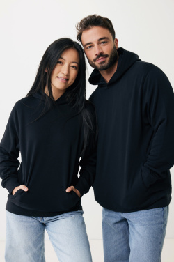 Logotrade business gift image of: Iqoniq Yengo recycled cotton hoodie with sidepockets