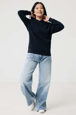 Logo trade promotional giveaways picture of: Iqoniq Yengo recycled cotton hoodie with sidepockets