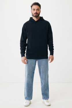 Logo trade promotional items picture of: Iqoniq Yengo recycled cotton hoodie with sidepockets