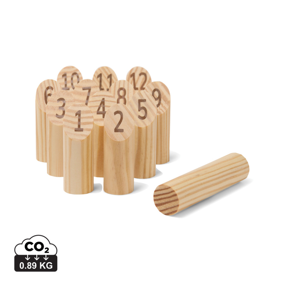 Logo trade advertising product photo of: VINGA Muge number mini game