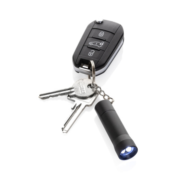 Logotrade promotional merchandise picture of: Flash RCS recycled aluminium keychain torch