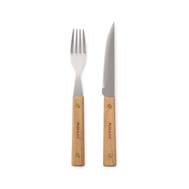 Logotrade promotional products photo of: VINGA Paso 8 pcs bbq cutlery set
