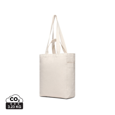Logotrade promotional merchandise picture of: VINGA Hilo AWARE™ recycled canvas zip tote