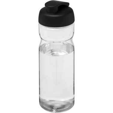 Logotrade promotional product picture of: H2O Active® Eco Base 650 ml flip lid sport bottle