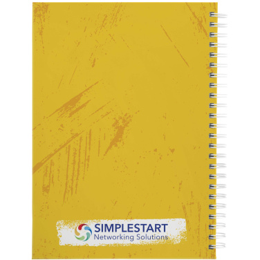 Logo trade promotional giveaway photo of: Desk-Mate® A5 hard cover journal