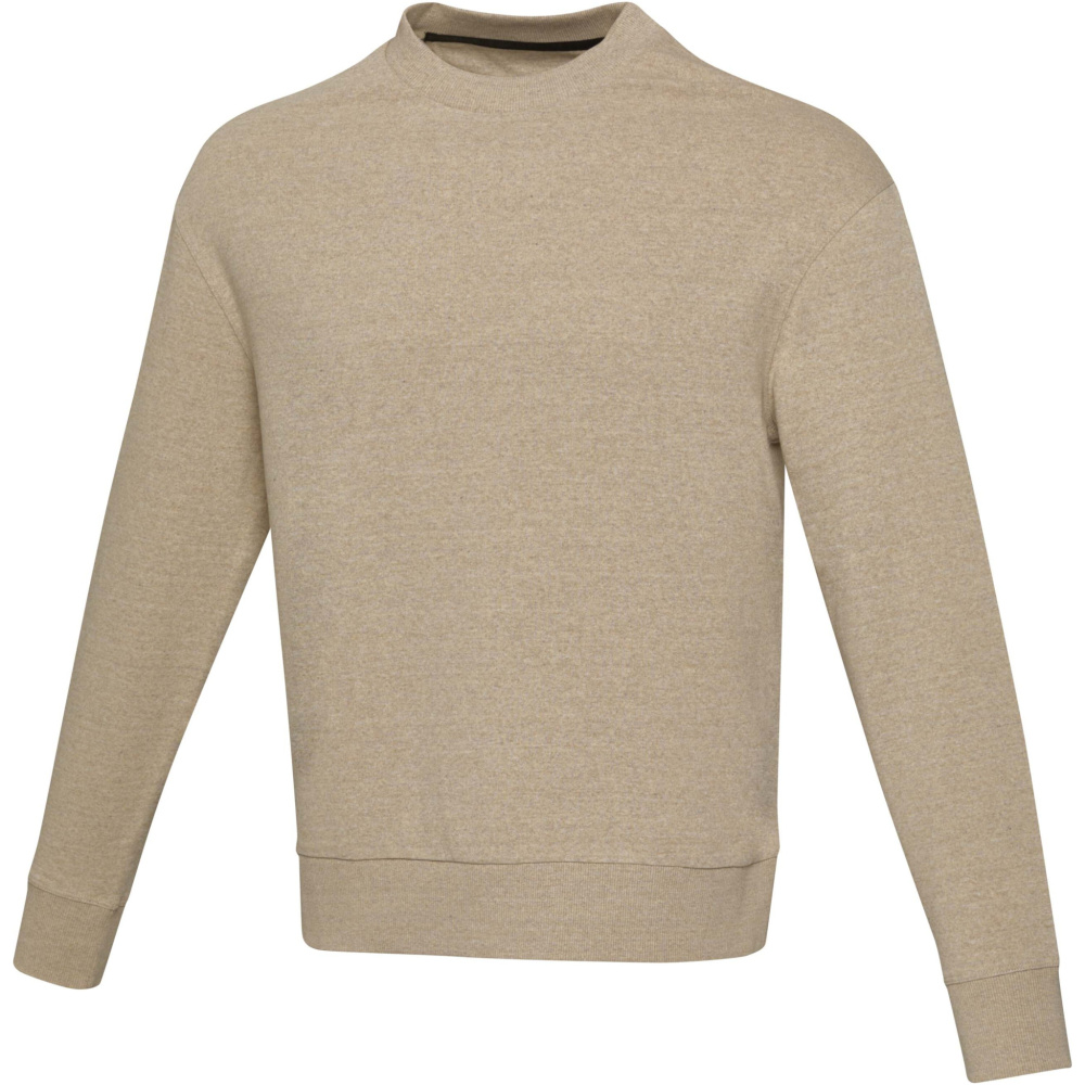 Logo trade promotional giveaways image of: Jet unisex Aware™ recycled crewneck sweater