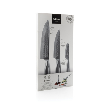 Logo trade advertising products picture of: BOSKA Kitchen Knives Monaco+, set of 3