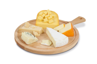 Logo trade promotional merchandise picture of: BOSKA Serving Board Round Amigo L