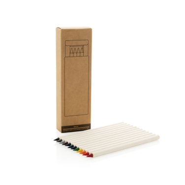 Logo trade corporate gifts picture of: Micki GRS infinity 12pc coloring pencil set