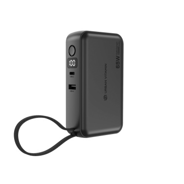 Logotrade promotional giveaway image of: Urban Vitamin Eureka hybrid GANcharger 10000mah powerbank65W