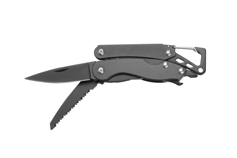 Logo trade advertising products picture of: Multitool AWU Schwarzwolf