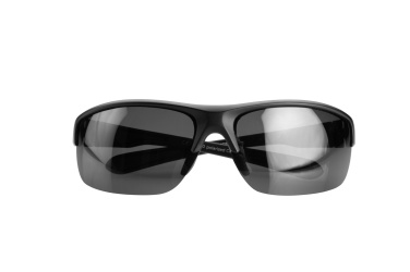 Logo trade promotional merchandise photo of: Polarized sunglasses MANASLU Schwarzwolf