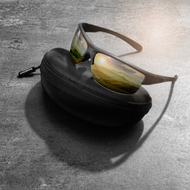 Logotrade promotional giveaway picture of: Polarized sunglasses MANASLU Schwarzwolf