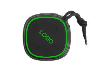 Logotrade promotional giveaway picture of: Bluetooth speaker HERMON Schwarzwolf