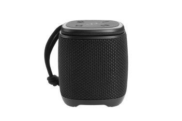 Logotrade promotional merchandise picture of: Bluetooth speaker HERMON Schwarzwolf