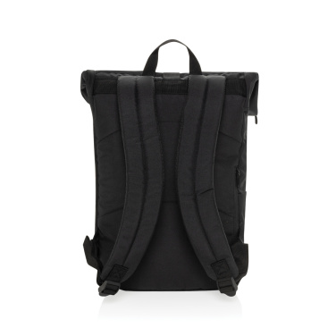 Logotrade business gifts photo of: Swiss Peak Aware™ RPET Leonard 15.6 inch laptop backpack