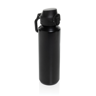 Logotrade promotional merchandise image of: Via RCS Re-steel lockable sport bottle 600ML