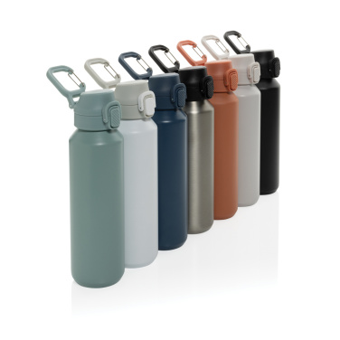 Logo trade advertising product photo of: Via RCS Re-steel lockable sport bottle 600ML