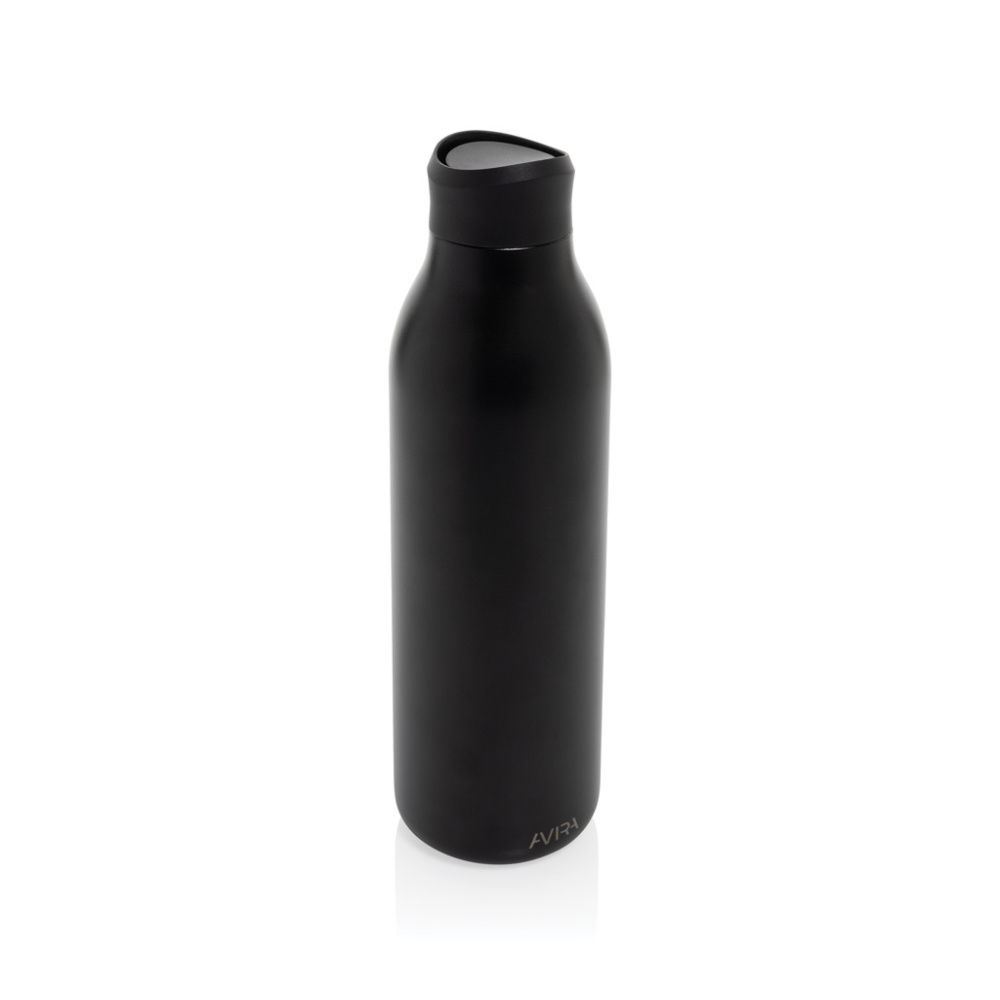 Logo trade advertising product photo of: Avira Alok RCS re-steel 360 waterbottle 600ML