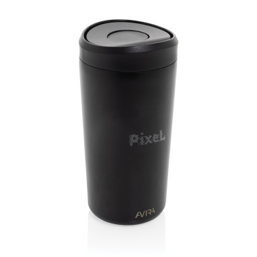 Logo trade promotional item photo of: Avira Alix RCS re-steel click tumbler 400ML