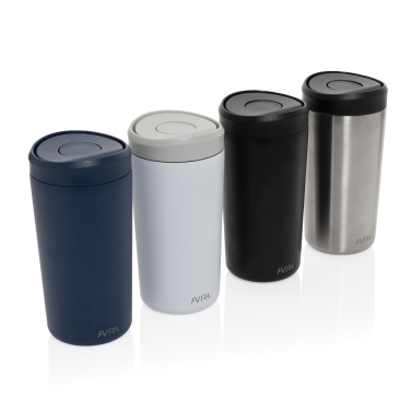 Logotrade promotional merchandise photo of: Avira Alix RCS re-steel click tumbler 400ML