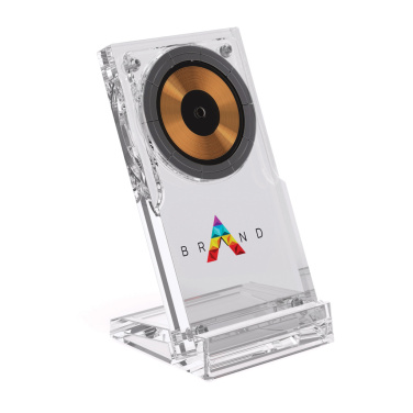 Logo trade promotional merchandise photo of: Magcharge 15W magnetic wireless charging stand