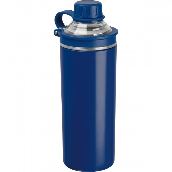 Logo trade promotional items image of: Double-walled stainless steel bottle Monza