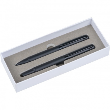 Logo trade business gifts image of: Elegant MoLu writing set Santa Rosa