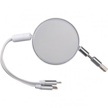 Logo trade promotional product photo of: Charging cable made from recycled aluminum Ostend
