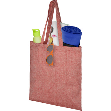 Logo trade promotional gifts image of: Pheebs 150 g/m² recycled tote bag 7L