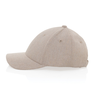 Logotrade promotional merchandise photo of: Milo AWARE™ recycled heather 6 panel cap 200gr
