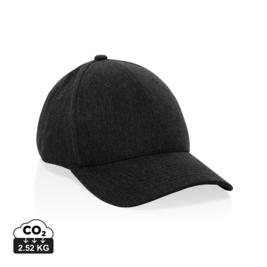 Logo trade promotional product photo of: Milo AWARE™ recycled heather 6 panel cap 200gr