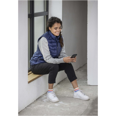 Logotrade corporate gift image of: Pallas women's GRS recycled insulated bodywarmer