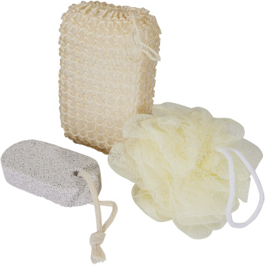 Logo trade promotional merchandise image of: Harmony 3-piece bath accessories set