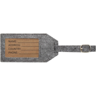 Logotrade promotional gift picture of: Tie luggage tag
