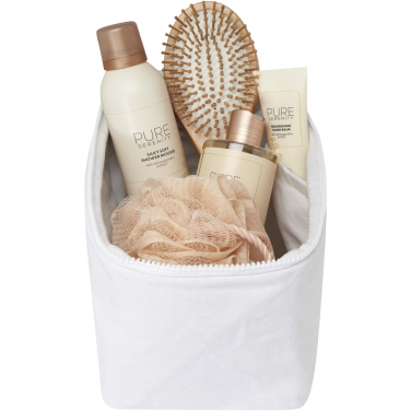 Logotrade promotional item image of: Pack 500 g/m² Aware™ recycled toiletry organiser