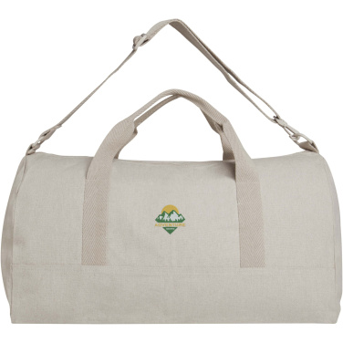 Logotrade corporate gifts photo of: Porter 500 g/m² Aware™ recycled duffel bag 50L