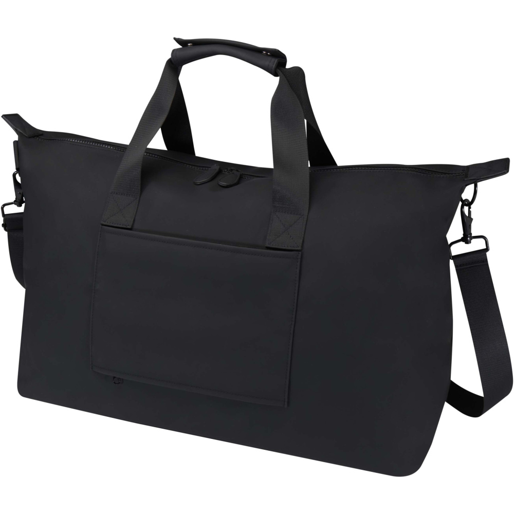 Logotrade advertising products photo of: Turner 15.6" GRS recycled laptop duffel bag 36L