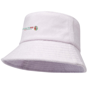 Logo trade promotional gifts picture of: Melo GRS recycled terry sun hat