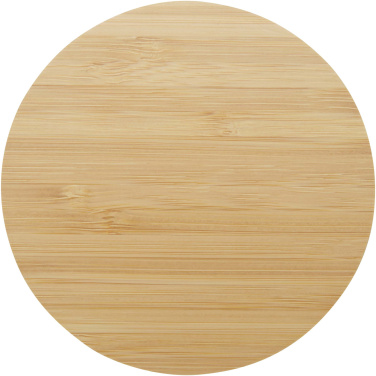 Logo trade promotional items image of: Cha bamboo coaster