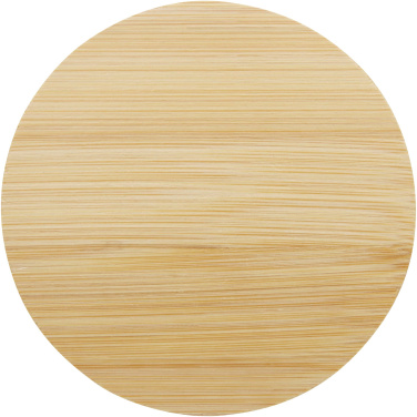 Logo trade corporate gifts picture of: Lenora 250 ml glass cup with bamboo lid